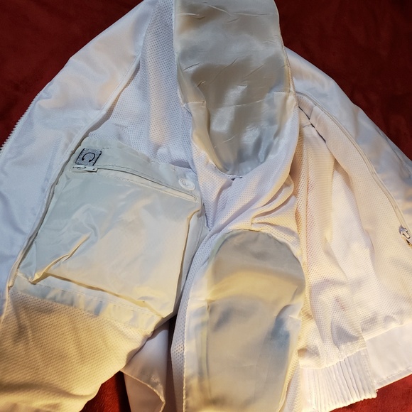 Reflective tribal heart motorcycle jacket - Picture 4 of 9